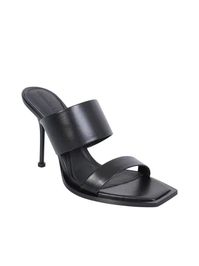Alexander Mcqueen Sandals In Black