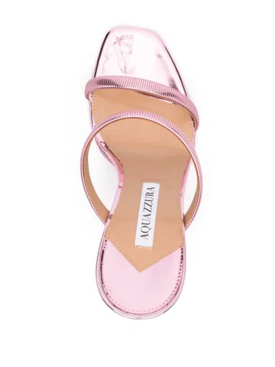 Shop Aquazzura Sandals In Pink