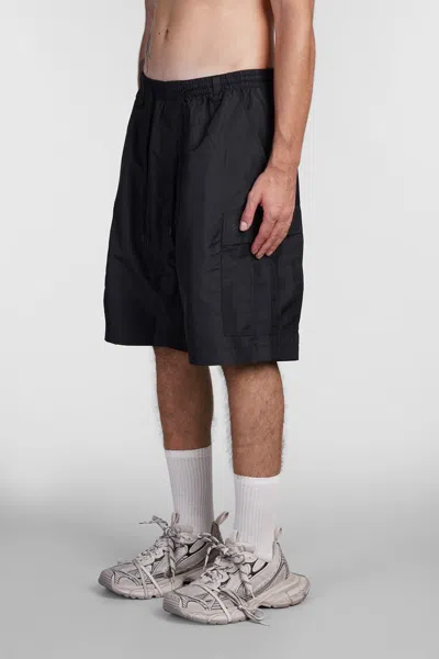 Shop Balenciaga Shorts In Black