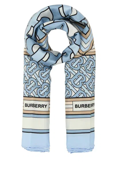 Shop Burberry Scarves And Foulards In Printed