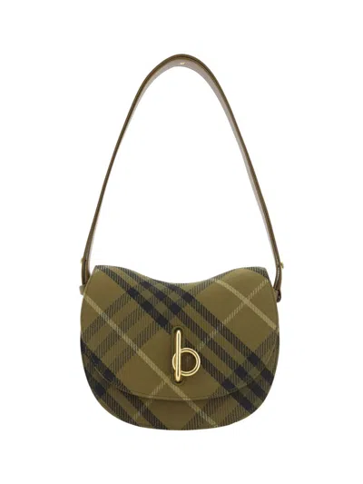 Shop Burberry Shoulder Bags In Brown