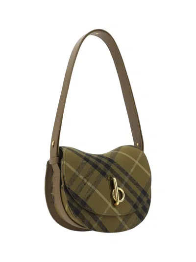 Shop Burberry Shoulder Bags In Brown