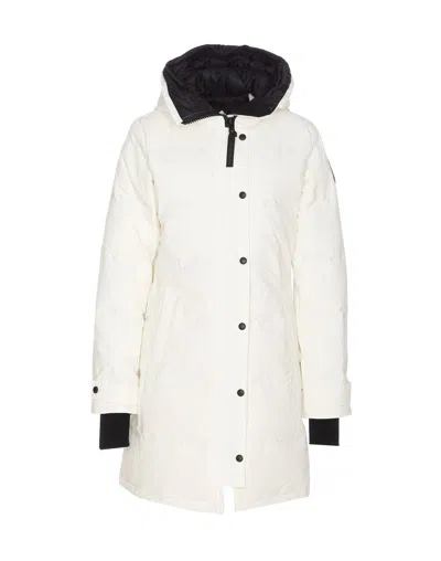 Shop Canada Goose Coats In White