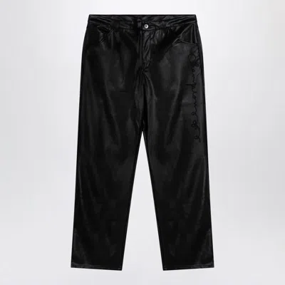 Shop Champion Campion X Angelo Baque Trousers In Black