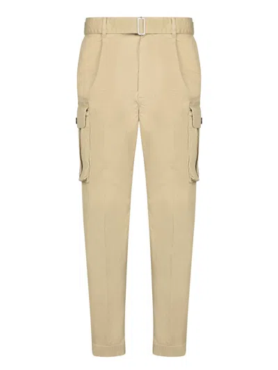 Shop Dsquared2 Trousers In Beige