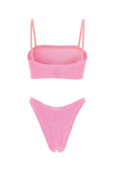 Shop Hunza G Swimsuits In Pink