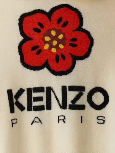 Shop Kenzo 'boke Flower' Sweater In White