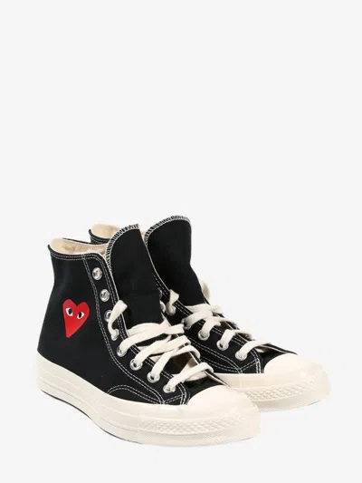 Comme Des Garçons Comme Des Garcons Chuck Taylor High Top Sneakers In Black