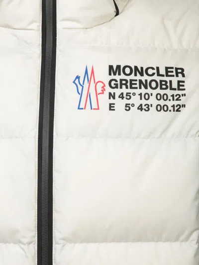 Shop Moncler Grenoble Jackets In White