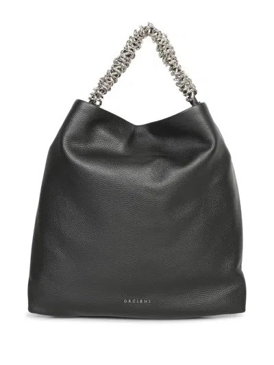 Shop Orciani Bags In Black