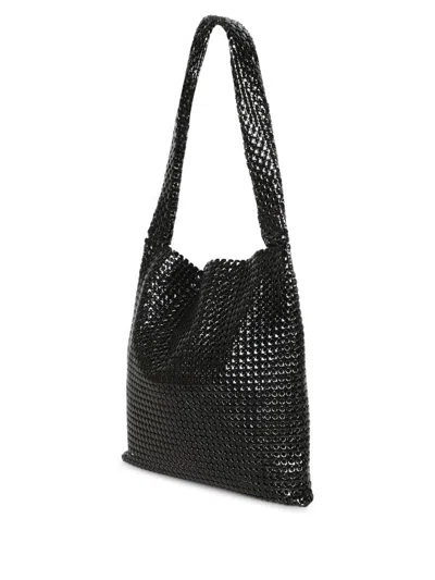 Rabanne Black Metal Mesh Pixel Bag