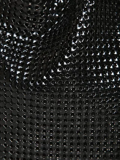 Rabanne Black Metal Mesh Pixel Bag