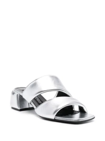Sergio Rossi Sandals In Silver