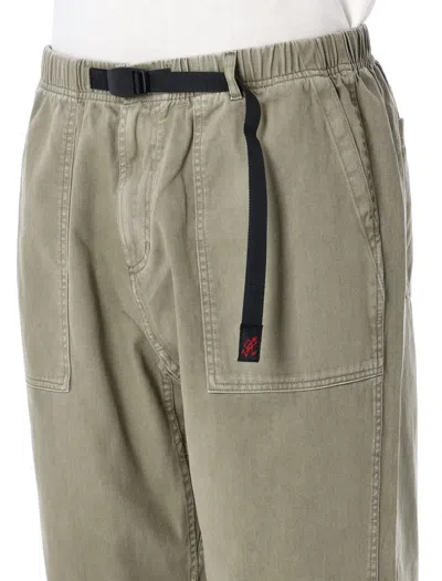 Shop Gramicci Loose Tapered Ridge Pant In Pigment Sage Green