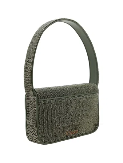 Shop Staud Shoulder Bags In Grey