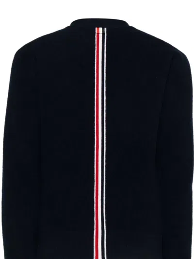 Shop Thom Browne Sweaters In Blue