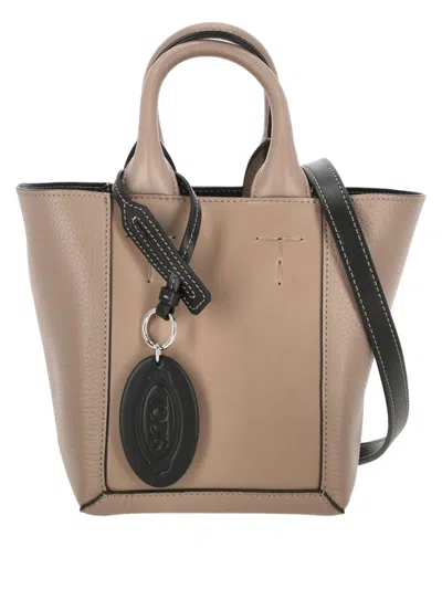 Shop Tod's Bags In Beige