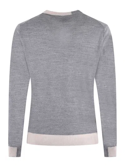 Shop Manuel Ritz Sweater In Grey