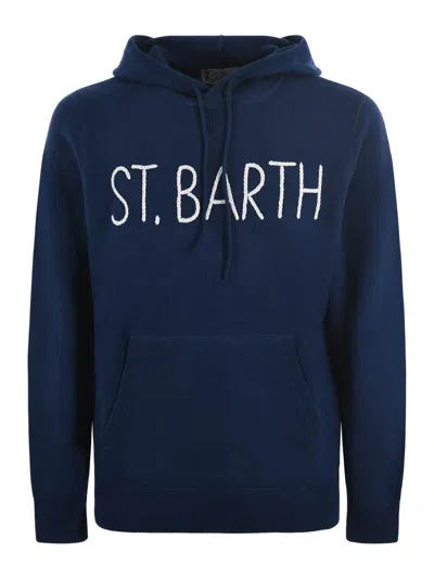 Shop Mc2 Saint Barth Sweater In Blue