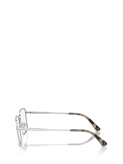 Shop Michael Kors Eyeglasses In Shiny Silver