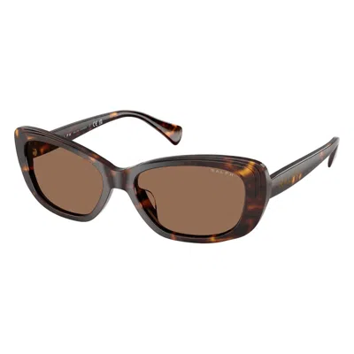 Shop Ralph Lauren Sunglasses In Brown