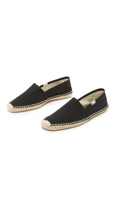 Shop Soludos Dali Canvas Slip On Espadrilles Black 8