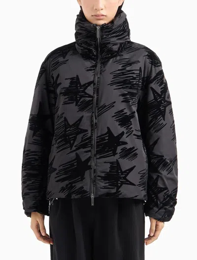 Shop Emporio Armani Coats Black