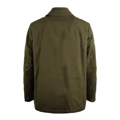 Fay Green Padded Morning Coat In Green