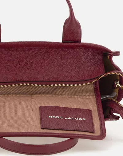 Shop Marc Jacobs Leather Handbag In Cherry