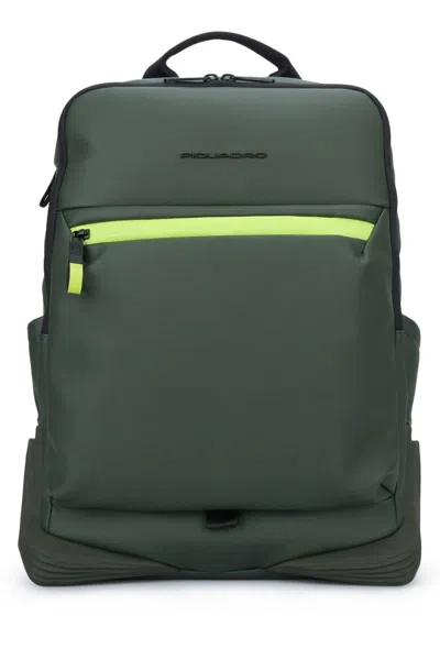 Shop Piquadro Backpack Bags In Green