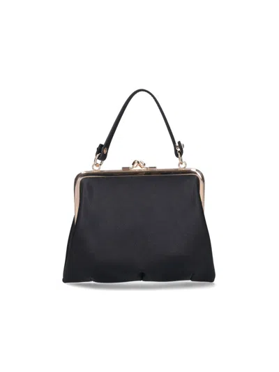 Shop Vivienne Westwood 'granny Frame' Handbag In Black