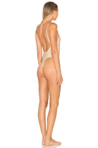 Shop Only Hearts Second Skins Lowback Bodysuit In Nude