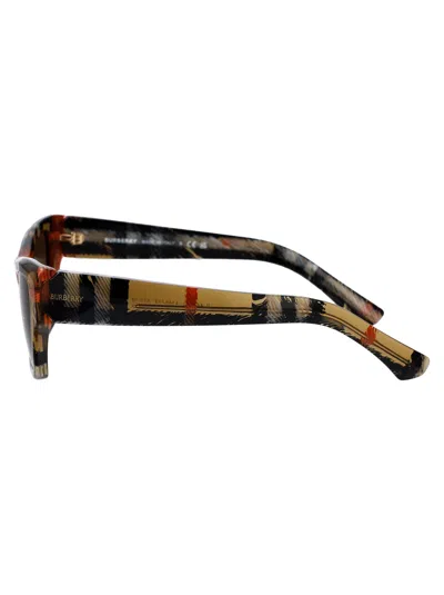 Burberry Check Pattern Sunglasses
