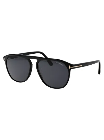 Tom Ford Jasper-02 Sunglasses In Black