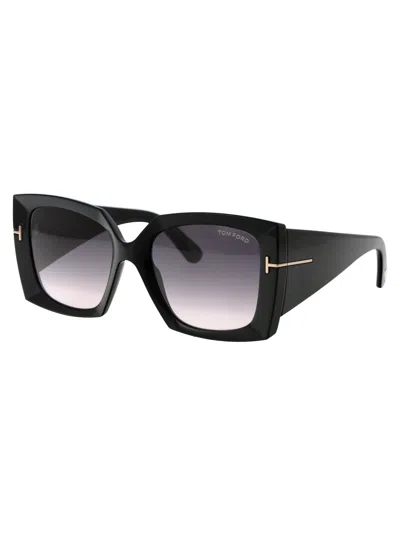 Tom Ford Squared Sunglasses Ft0921 01 B