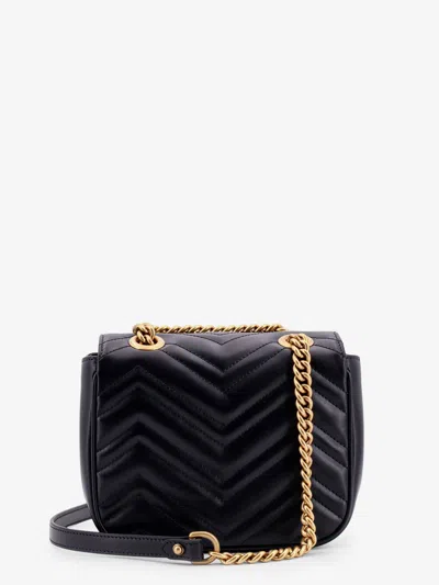 Shop Gucci Woman  Woman Black Shoulder Bags