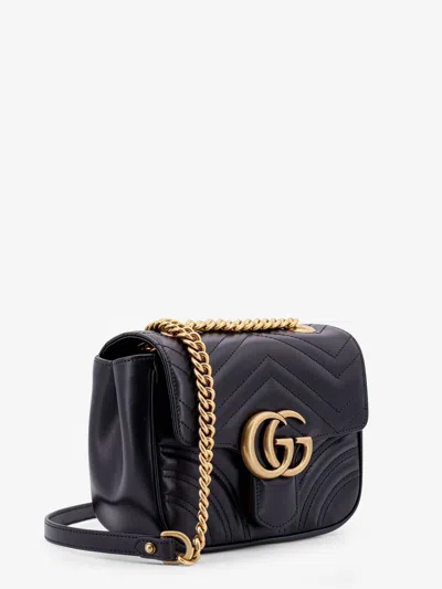 Shop Gucci Woman  Woman Black Shoulder Bags