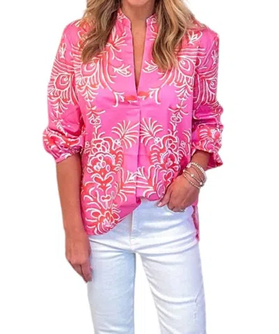 Patty Kim The Elsa Top In Pink In Pink