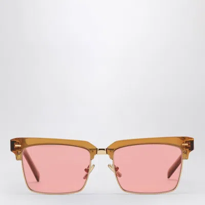Miu Miu Runway Square Sunglasses In Pink