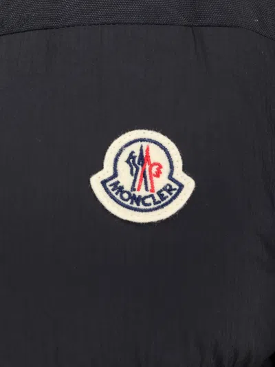 Moncler Reversible Convertible Canvas-trimmed Quilted Shell Down Jacket In Black