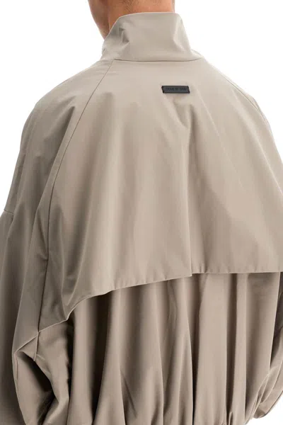 Fear Of God Men's High-necked Vented Track Jacket With In Neutro