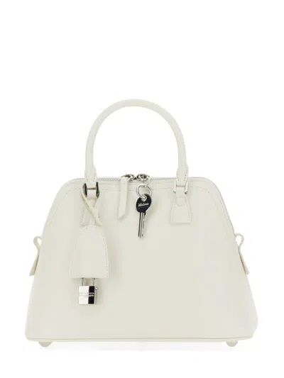 Shop Maison Margiela 5ac Mini Shoulder Bag In White