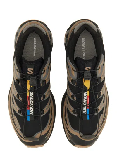 Salomon Mesh Upper Rubber Sole Sneakers Slip-on In Multi