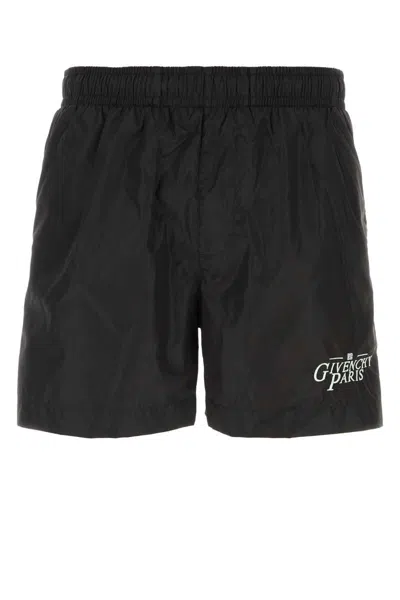 Givenchy Man Black Swimwear In Black