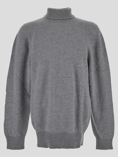 Shop Laneus Sweaters In Grey