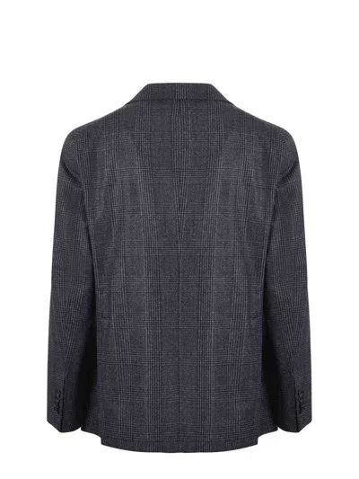 Tagliatore Jacket In Super 110 S Virgin Wool In Grey
