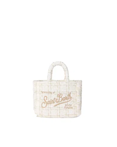 Shop Mc2 Saint Barth Handbag In White