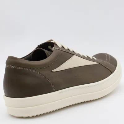 Shop Rick Owens Brown Porterville Sneakers In Bean