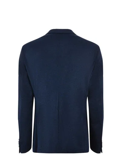 Hugo Boss Boss  Jackets In Blu Melange