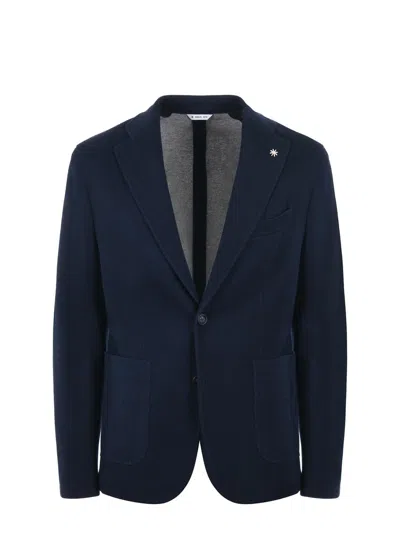 Manuel Ritz Jacket In Blue